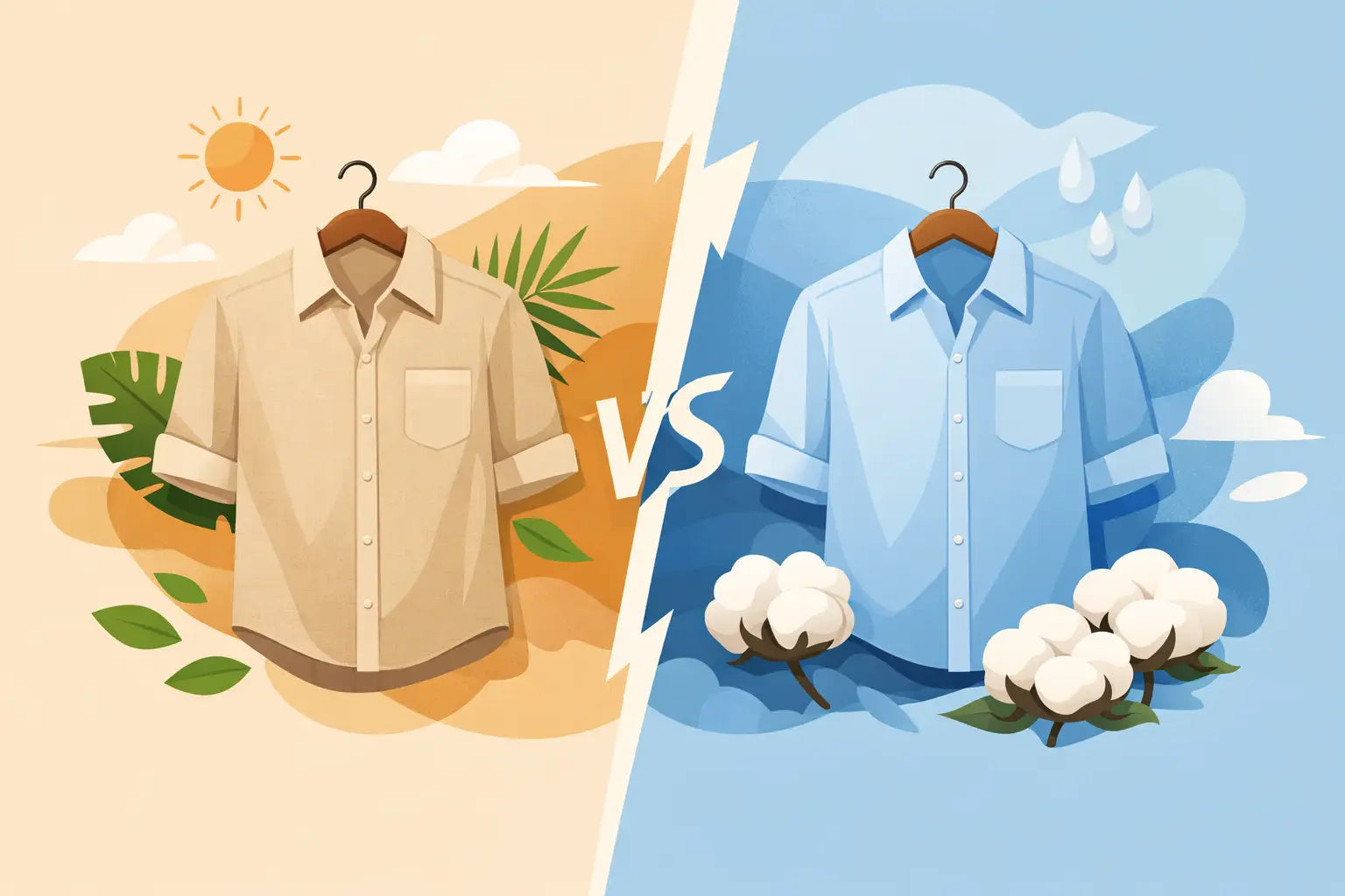 Linen Shirts vs Cotton Shirts: Which Wins?
