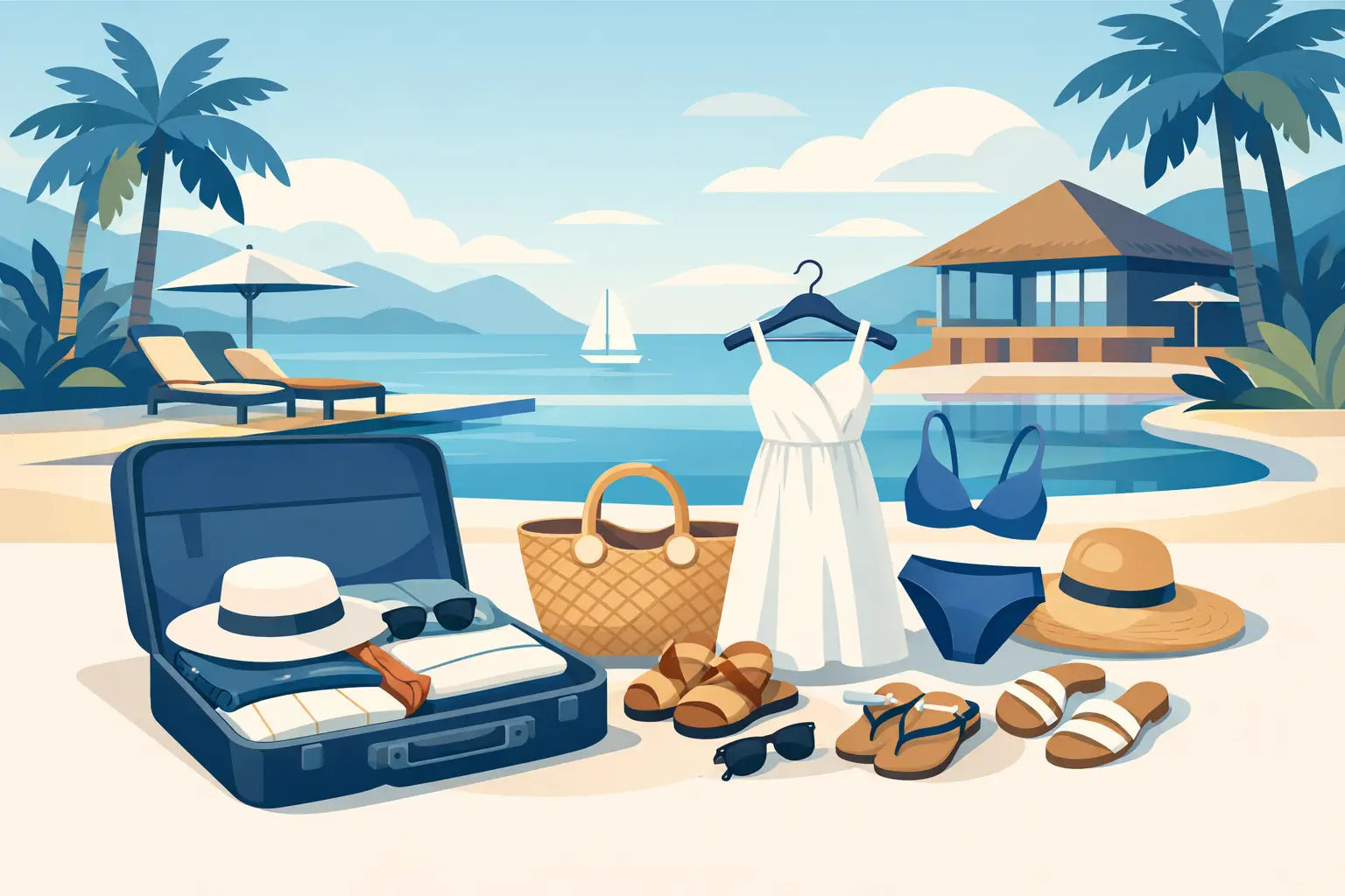 Guide to Resort Capsule Packing in 12 Pieces