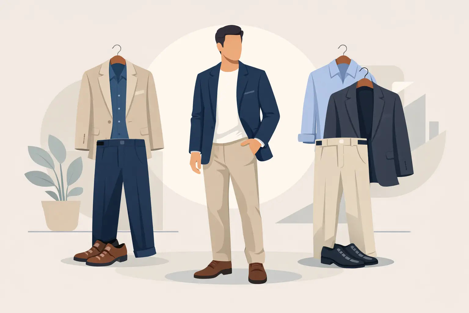 How to Wear Tailored Separates Well