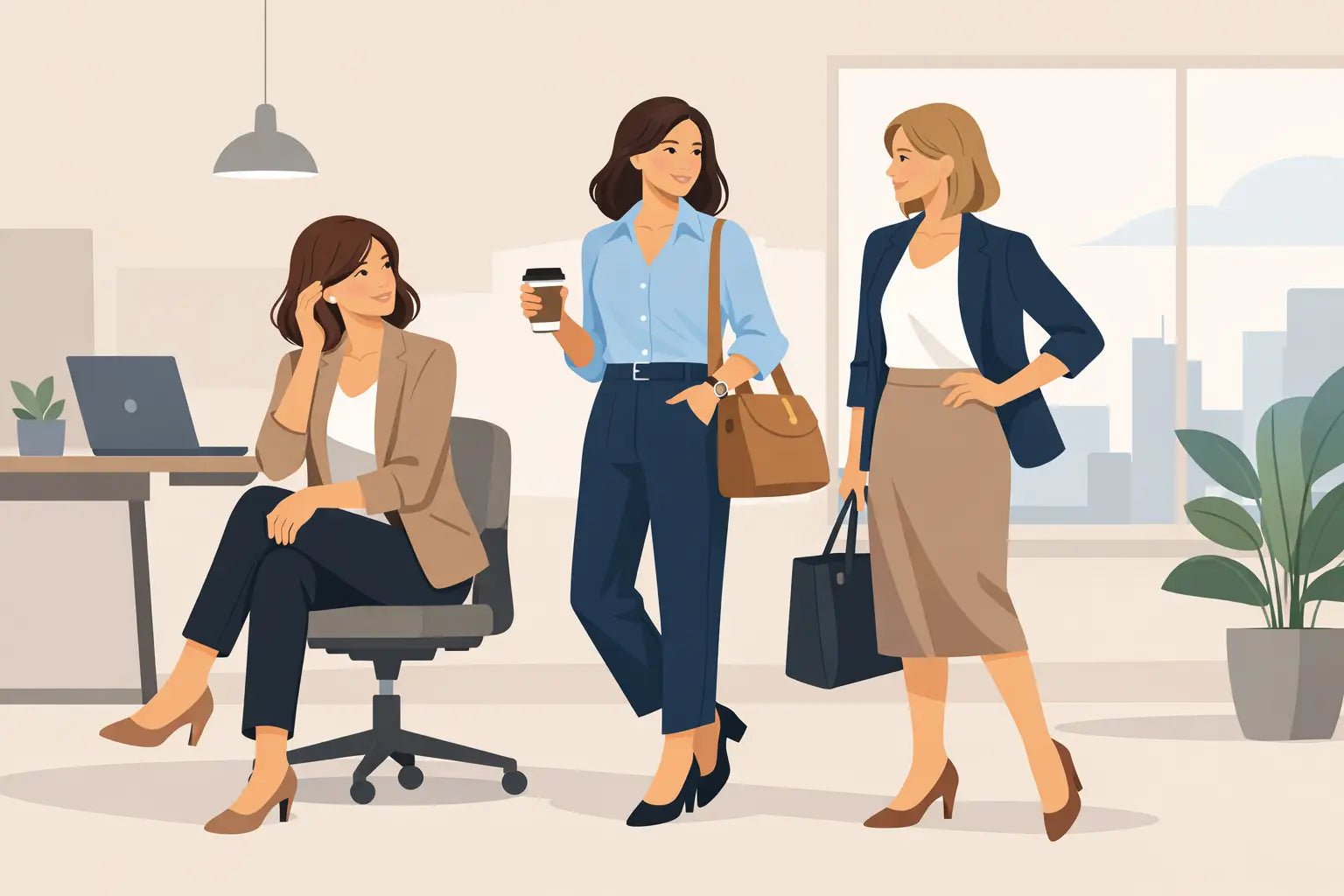 Comfortable Office Outfits Women Will Rewear