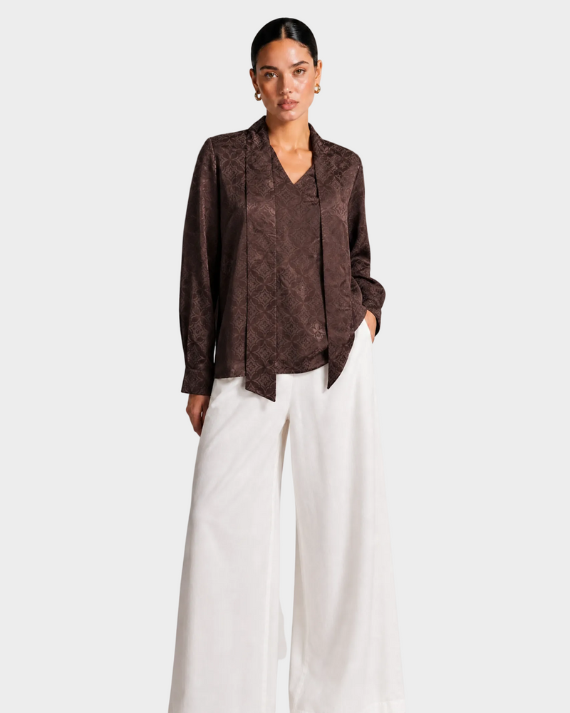 Tie Neck Blouse