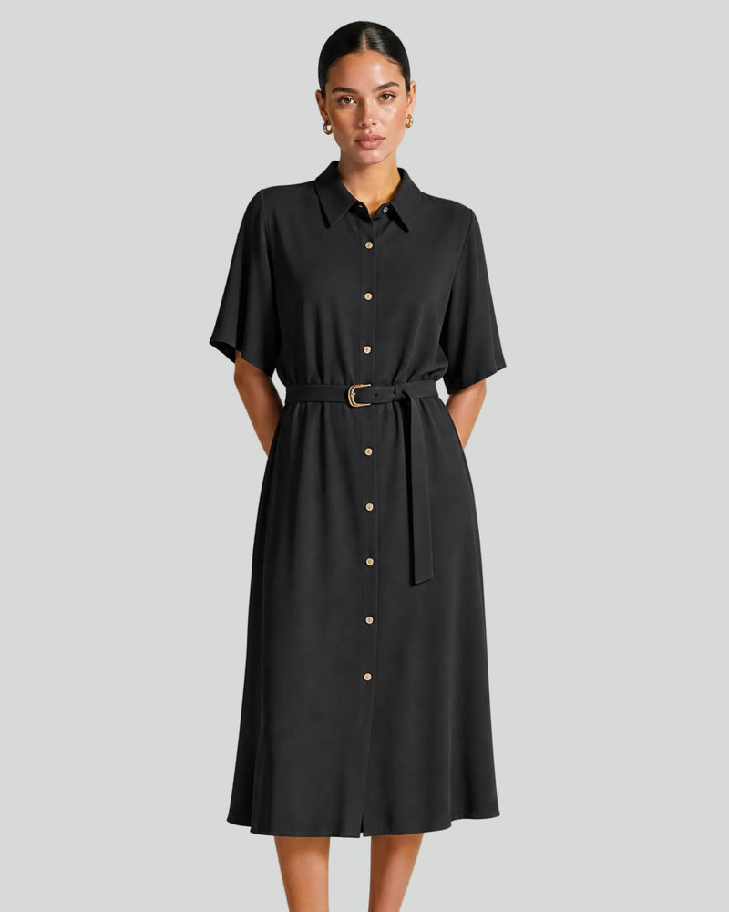 Midi Shirt Dress