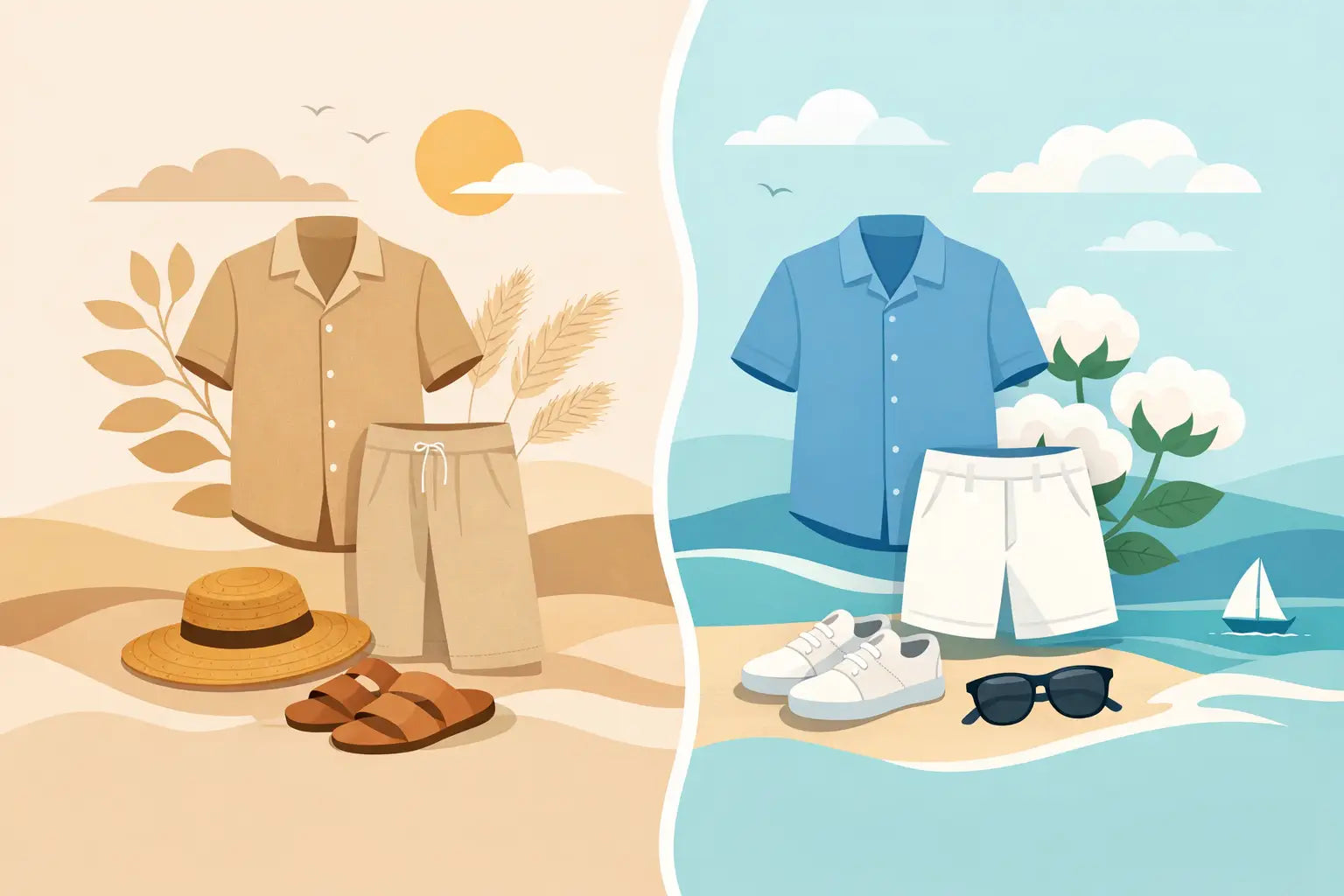 Linen vs Cotton for Summer: What to Wear