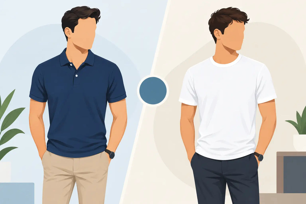 Polo Shirt Versus T Shirt: Which One Works?