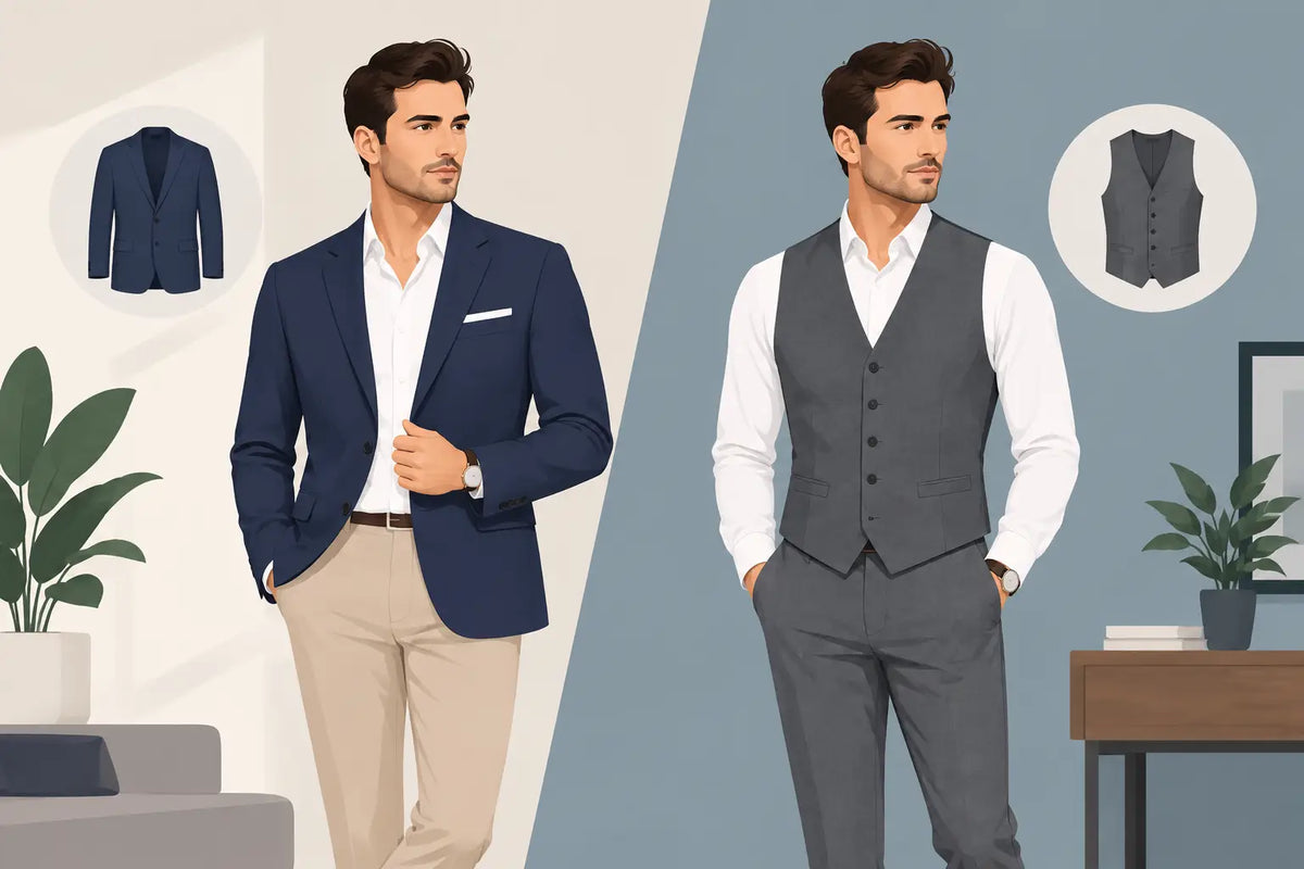 Blazer vs Waistcoat Outfits for Every Day