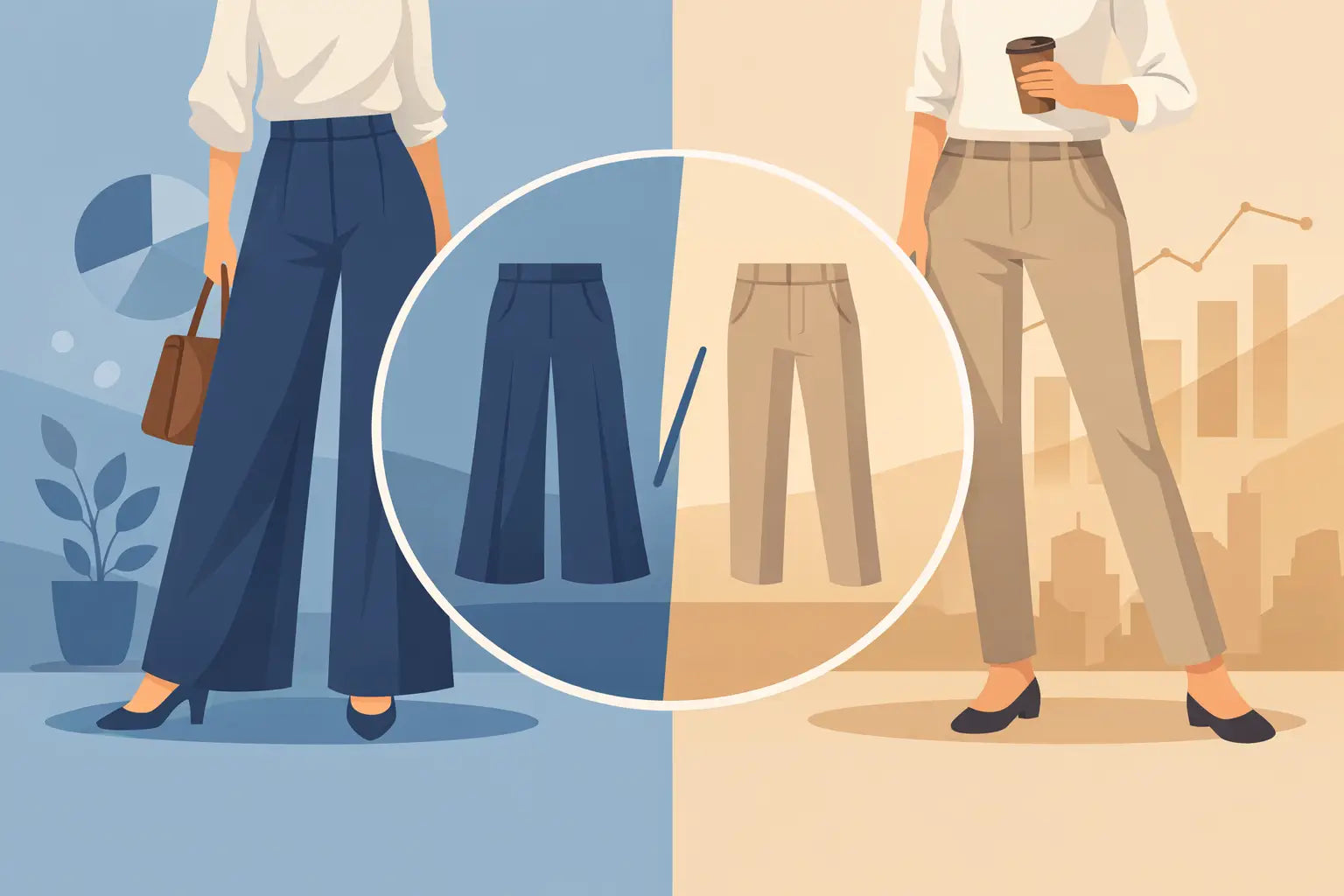 Wide Leg vs Straight Trousers: Which Works?