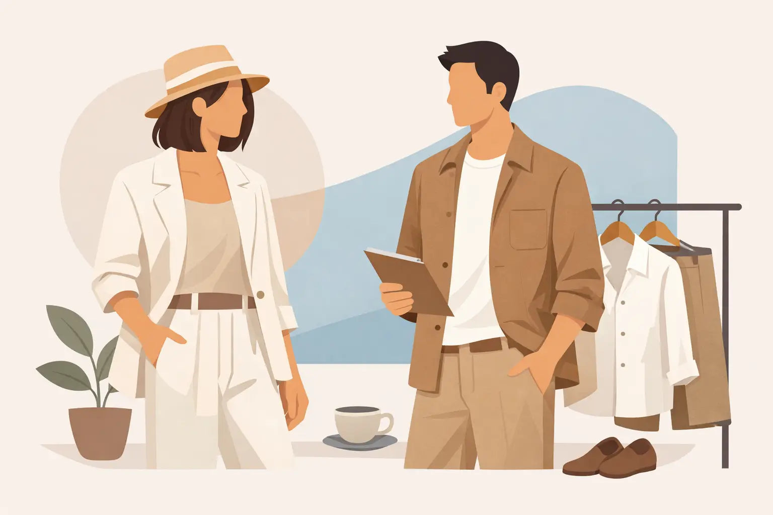 A Guide to Linen Workwear Outfits