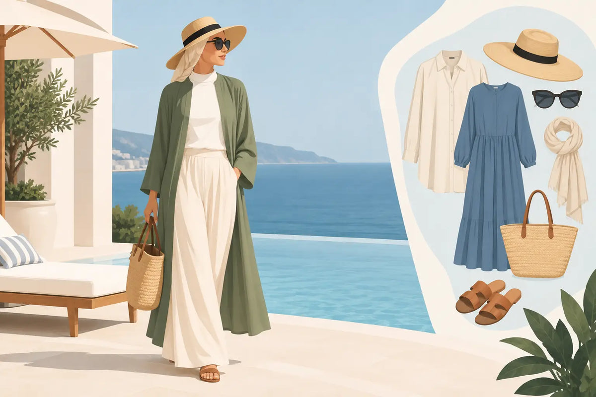 A Modern Guide to Modest Resort Dressing
