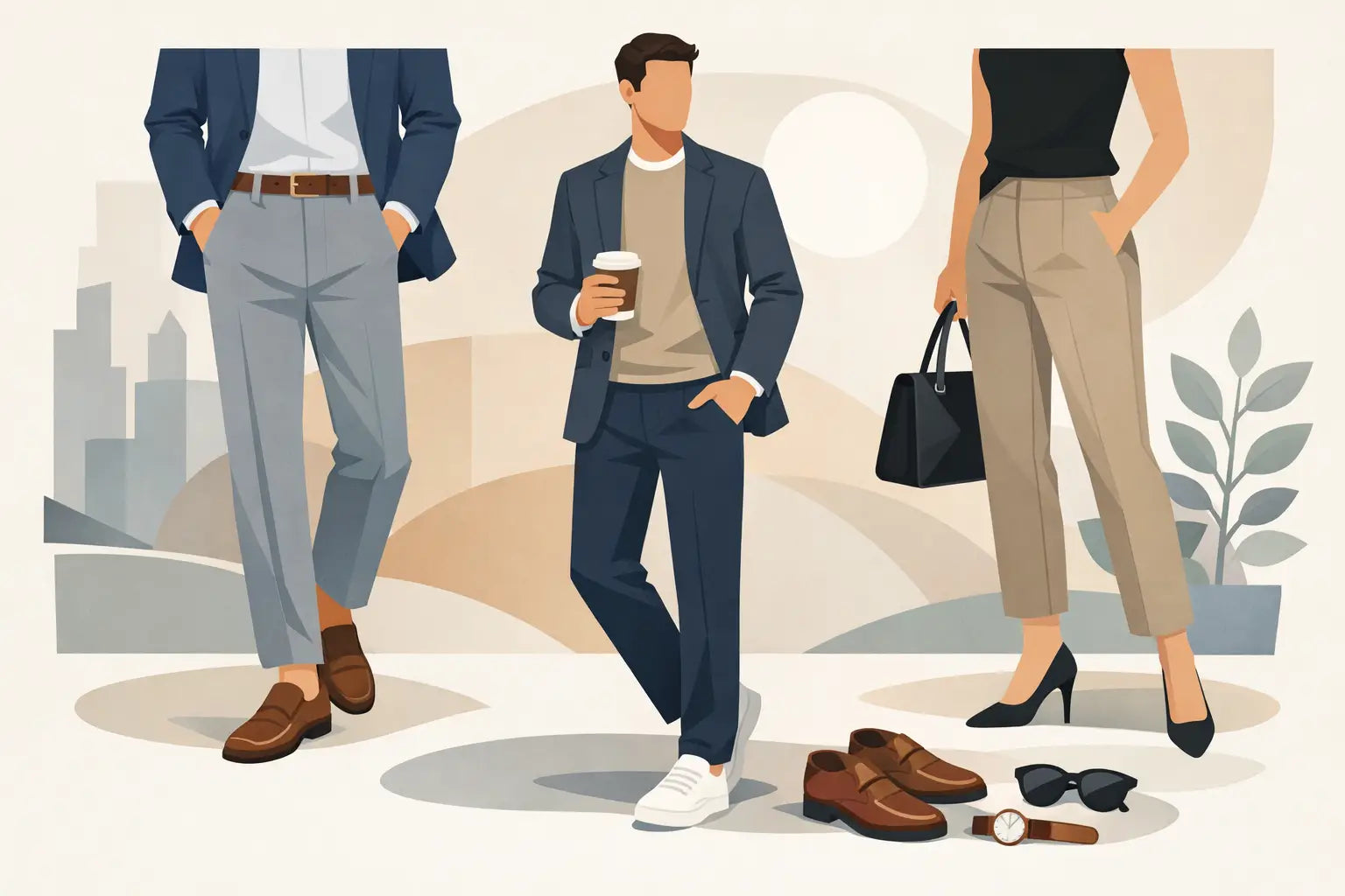 How to Style Tailored Trousers Well
