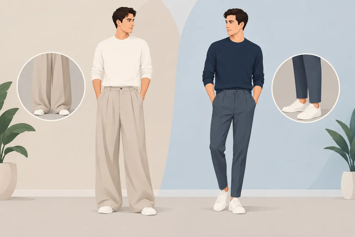 Wide Leg Versus Tapered Trousers: Which Fits?