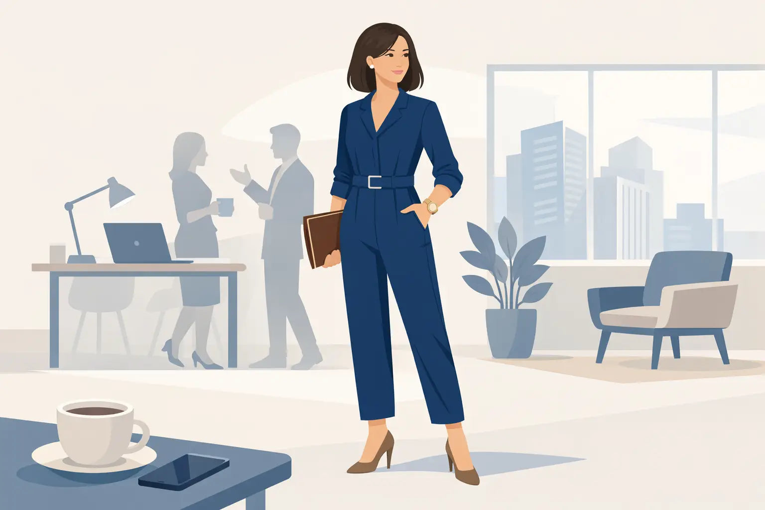How to Wear Jumpsuits Professionally at Work