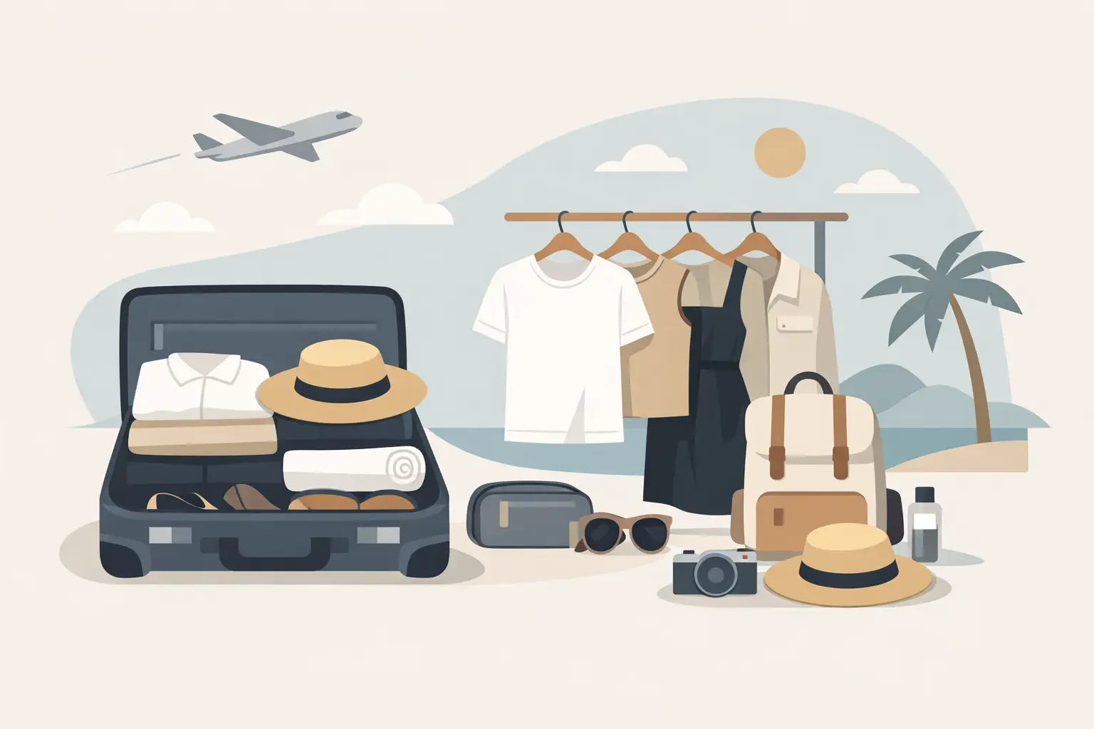 Minimalist Travel Wardrobe Example That Works
