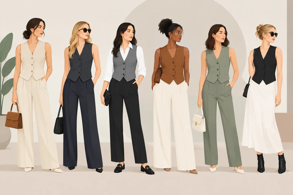 Tailored Waistcoat Outfit Women: 6 Modern Ideas