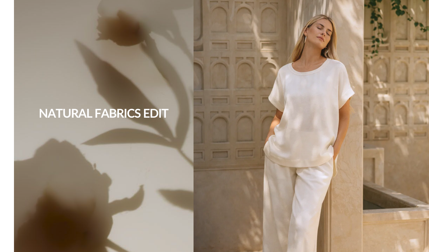 Women's Natural Fabrics Edit