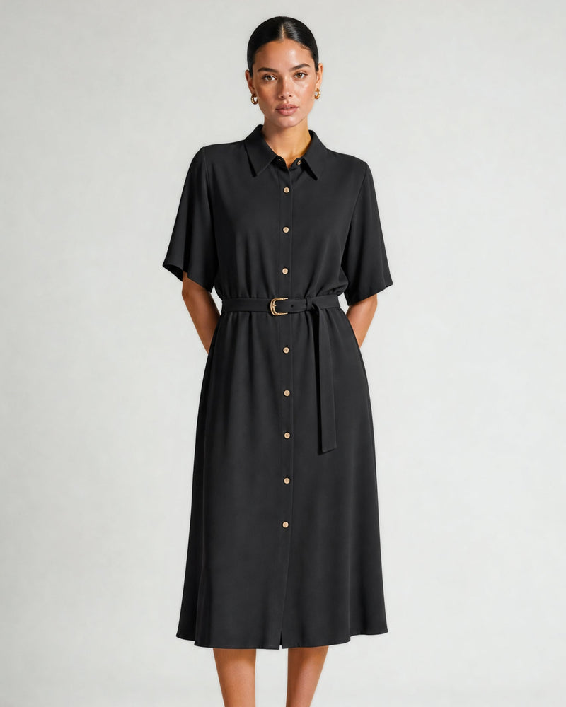 Midi Shirt Dress