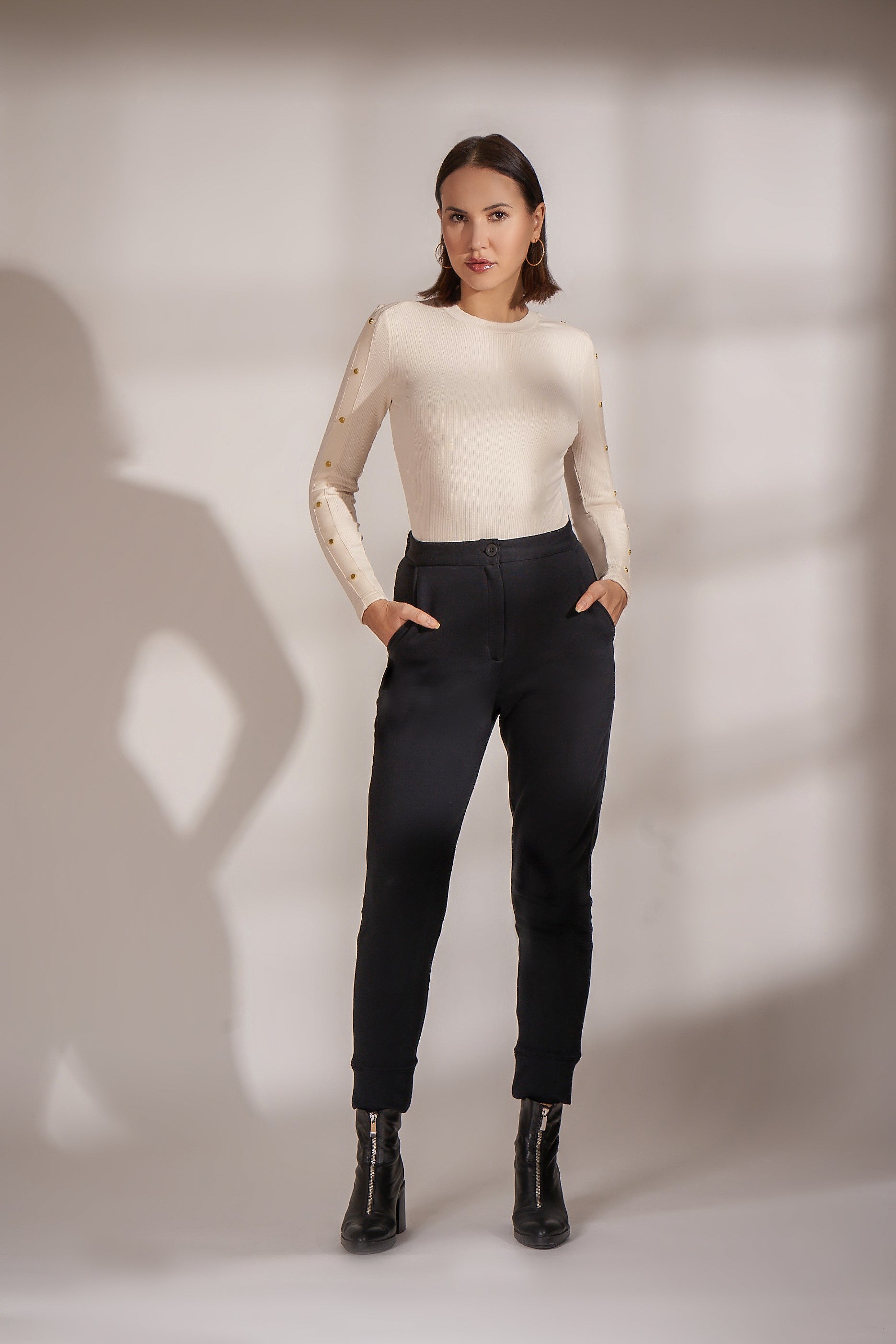 WHISPER WHITE,ribbed top, ribbed long sleeve top, long sleeve tops, womens long sleeve tops, casual tops for women